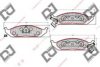 DJ PARTS BP1924 Brake Pad Set, disc brake